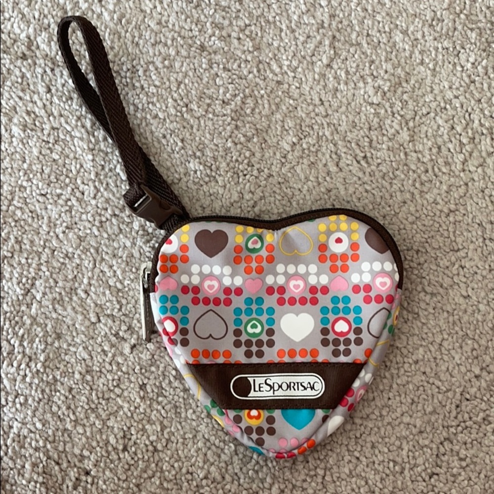 Le Sport Sac Heart Shaped Pouch